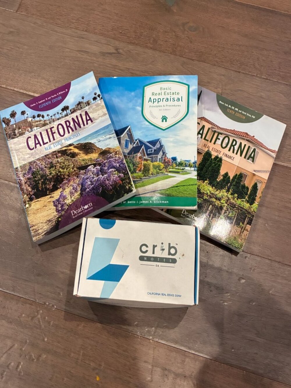 BUNDLE: California Real Estate Exam Study Books + CRIB Flashcards